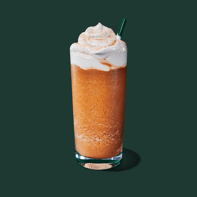 Starbucks Frappuccino Menu